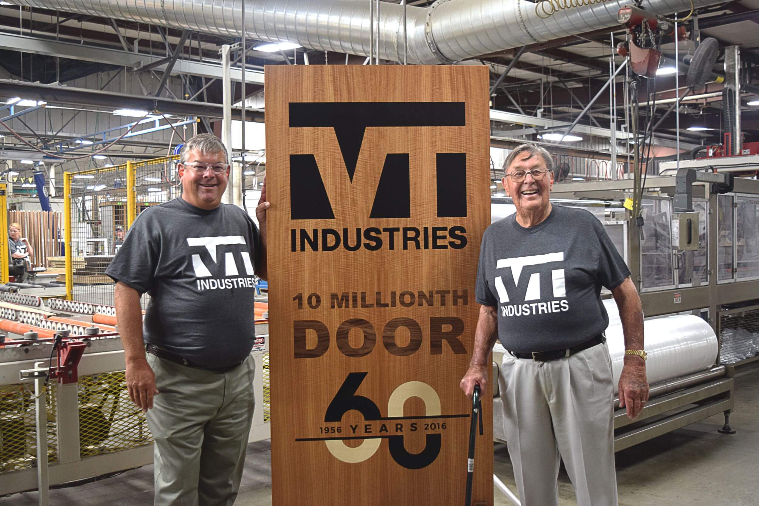 VT Industries, Inc. Produces 10 Millionth Door in Holstein, IA